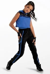 New Weissmans Hotling Bling #14480 Hip Hop Jazz Dance Costume Royal MC, SA, LA - Picture 1 of 1