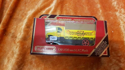 MM - Matchbox Models of Yesteryear Y-30 1920 Model AC Mack gelb OVP #285 - Bild 1 von 2