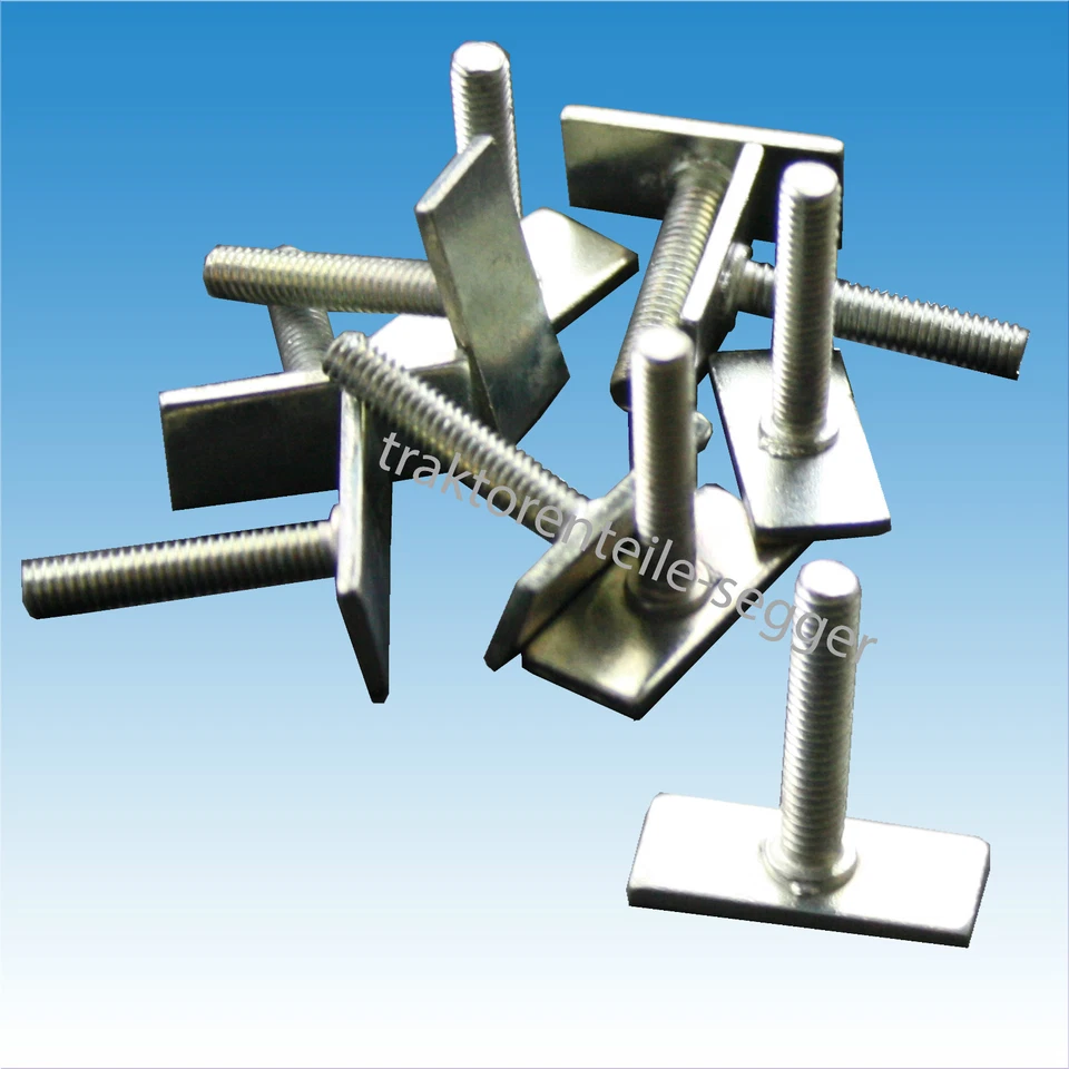 10er Satz Zierleistenschrauben für Zierleisten groß Deutz diverse Traktoren g