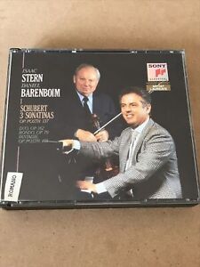 2 cd Schubert 3 Sonatinas Stern Baremboim Sony