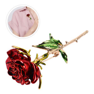 Rose Flower Brooch Brooches and Pins European Fashion