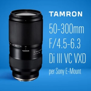 Tamron 50 300mm F/4.5-6.3 Di III VC VXD A RATE      !! GAR. POLYPHOTO !!! - Bild 1 von 2