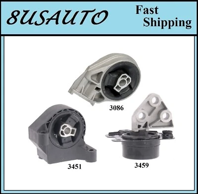 Montaje de transmisión 3 piezas apto para Pontiac G4 2006 2,2 L Vin(F) - transmisión manual Foto 1 de 4