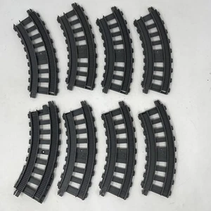 Menge 8 Thomas The Train Trackmaster grau Spur 5-1/2" Kurve CS Gullane Mattel - Bild 1 von 4