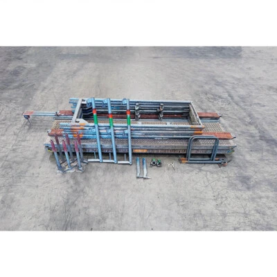 Layer Assco Stahlgerüst Fassadengerüst Stahlboden 39m² gebr. - Bild 1 von 2