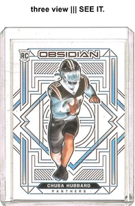 [🟠27/75] RC CHUBA HUBBARD 2021 Panini Obsidian grabado eléctrico naranja #137 - Imagen 1 de 6