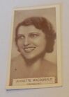 Wills Cigarette Card Famous Film Stars 1934 No. 54 - Jeanette Macdonald