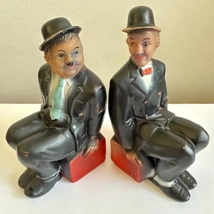 OLIO OLLIO and STANLIO Movie Vtg Rubber Toy Doll STAN & OLLIE - LAUREL and HARDY - Picture 1 of 6