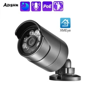 Fotocamera IP a colori 1/2,8" SONY IMX335 5MP XMEye audio metallo proiettile esterno POE - Foto 1 di 12