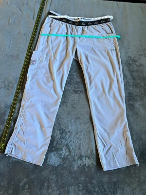 Pantalones Médicos Koi Lite Suave Lavanda/Gris Para Mujer Calce Ajustado Mecánico Elastizado XL Foto 1 de 4