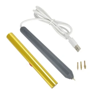 DIY Hot Foil Pen USB Heat Foil Stamping Embossing Pen for Drawing Writing Set - Picture 1 of 8