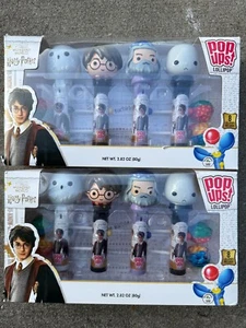 Harry Potter POP UPS Lollipop 4 Character Collectible Set Lot of 2 NEW! - Picture 1 of 1