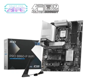 4711377286572 MSI PRO B860-P WIFI Motherboard Intel B860 LGA 1851 (Socket V1) AT - Bild 1 von 5