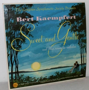 Bert Kaempfert Sweet & Gentle 33RPM Stereo LP 1963 Longines Symphonette LWS 304 - Picture 1 of 8