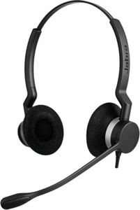 Jabra BIZ 2300 QD DUO Cuffie cablate professionali per call center P/N 2309-820-105 - Foto 1 di 5