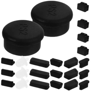 24 szt. wtyczki kurzu USB - Zestaw pokrywy USB Osłona przeciwpyłowa komputera - Zdjęcie 1 z 12
