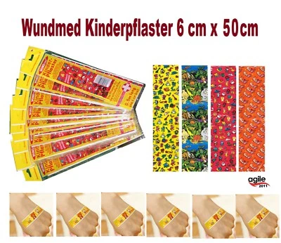 Pflaster Verschiedene Model Breite 6cm x Längen 50cm Wundpflaster von Wundmed