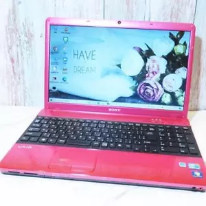 PC popular VAIO camera laptop computer one-of-a-kind pink PCG-71311N Retoro - Picture 1 of 8