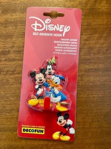 Mickey Mouse Decofun Self Adhesive Clothes Door Hook Hanger Disney Clubhouse - Picture 1 of 1