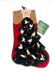 Hallmark 12 Days Mini Ornaments Set 2016 mit Strumpf Display Baum 2005 - Bild 1 von 9