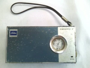 TOSHIBA 7 Stone Transistor MW Radio 7P-70A Made in Japan 1969 Working Used - Picture 1 of 10