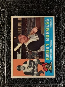 1960 Topps Baseball #393 Smoky Burgess NM