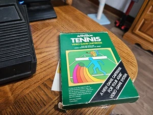 Tennis - Atari 2600 - Box, Manual, & Cartridge - Tested & Working - Picture 1 of 10