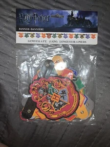 Harry Potter Jointed Happy Birthday Letter Banner (6 ft)  Party Supplies New - Picture 1 of 5