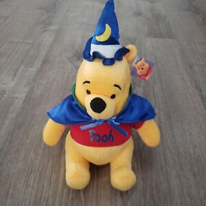 Disney Winnie the Pooh Wizard Plush Authentic Tag Hong Kong Disneyland