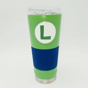 Universal Studios Epic Universe Super Nintendo World Luigi Insulated Tumbler Neu - Bild 1 von 3