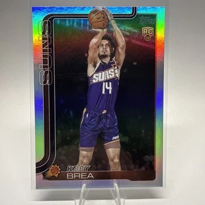 Koby Brea Topps 2025-2026 Basketball Rookie Card Rainbow Foil Phoenix Suns RC - Bild 1 von 2