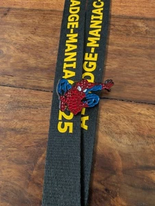 Marvel Spider-Man Swinging Enamel Pin Badge Cute Thoughtful Super Hero Gift Idea - Picture 1 of 3