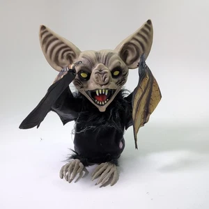 Gemmy Animated Halloween Creepy Bat Peek A Boo LED Lights Sound 2024 - Picture 1 of 3