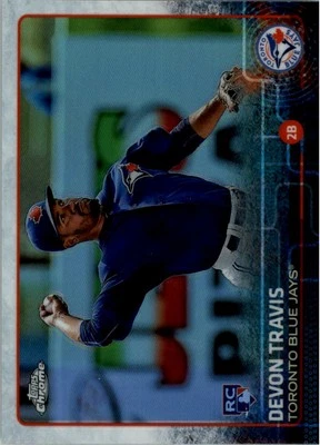 2015 Topps Chrome Refractors #184 Devon Travis - BB - Image 1 of 2