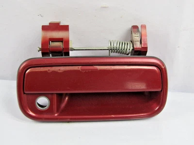 Toyota 4Runner 1996-2002 manija de puerta exterior del lado del pasajero delantero derecho rojo OEM Foto 1 de 4