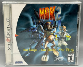 MDK 2 Sega Dreamcast Sealed New Authentic