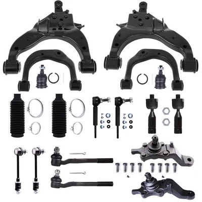 Brazos de control inferiores de rótula superior con extremo de varilla de amarre delantero para Toyota 4Runner 1996-02 Foto 1 de 4