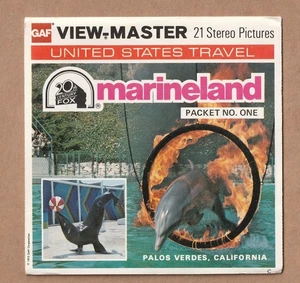 Complete set of vintage View-Master reels Marineland Palos Verdes, California - Picture 1 of 2