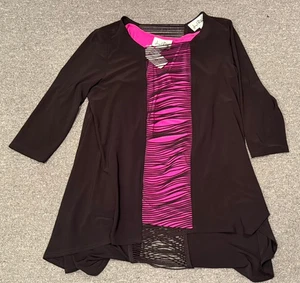 Joseph Ribkoff Women's Two-Piece Set Tunic & Tank Blouse Sz 12 NEW NWT Top Shirt - Picture 1 of 7