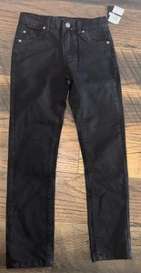 Boys DKNY Black Jeans Size 10 With Adjustable Waist - Picture 1 of 7