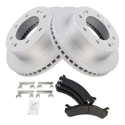 TRQ BKA77692 Brake Kit For GMC Sierra 3500 HD 2011-2013 Front 15886468 Foto 1 de 4