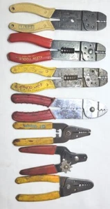 Stripper per fili VINTAGE Klein Tools più altro lotto di 7 - usato - Foto 1 di 15