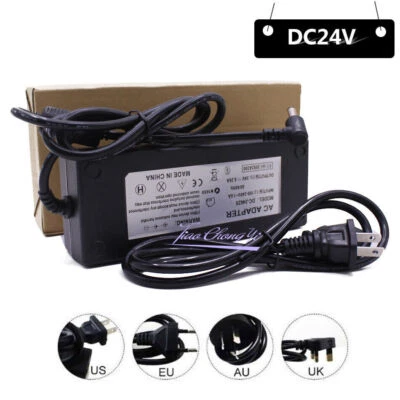 6A 144W LED power supply adapter Transformer AC 100-240V to DC24V For LED strip - Image 1 of 4