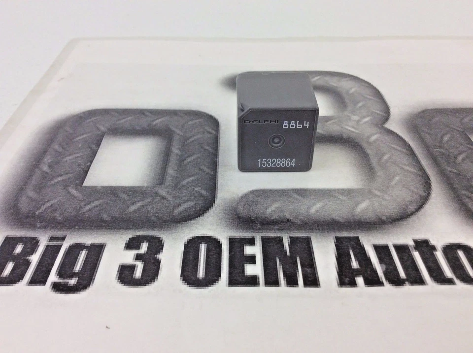 Relé ABS original GM ACDelco D7065C preto novo fabricante de equipamento original 13503102 - Imagem 1 de 1