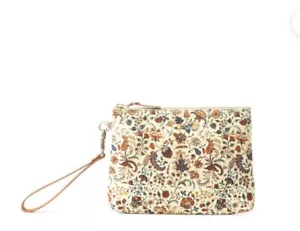 Myra Bag 11892 PEACE & SERENITY BLOSSOMS Wristlet Clutch Tasche Off White - Bild 1 von 4