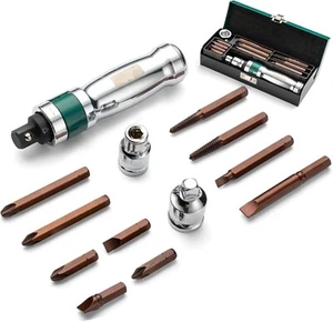 1/2'' Hand Impact Driver ,13pcs Screw Extractor Set, Hammer Impact Screwdriver - Picture 1 of 7