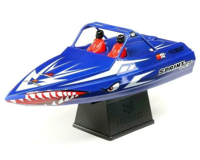 Pro Boat 9 inch Sprintjet RTR Blue Boat - PRB08045T2
