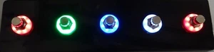 LED Halo Ring für Fußschalter 3PDT Fußschalter LED Ring versch. Farben 12mm Loch - Bild 1 von 13