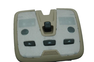 1999-2003 Volvo XC70 V70 Dome Light w/Sunroof Beige OEM 9168160 - Image 1 of 4