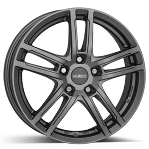 4 cerchi in lega DEZENT TZ graphite 7x16 5x114,3 ET 40 per LEXUS SUZUKI TOYOTA - Imagen 1 de 5